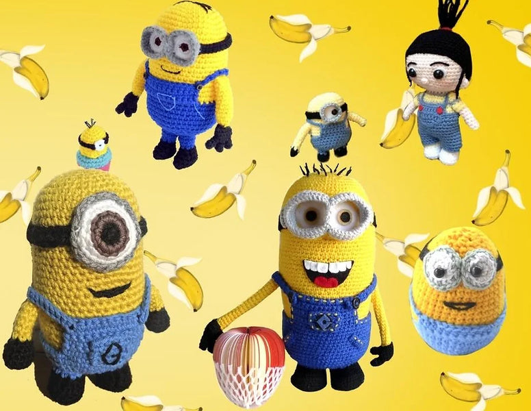 5 Free Minions Amigurumi Crochet Patterns– Crafty Llama for Free Printable Minion Crochet Pattern