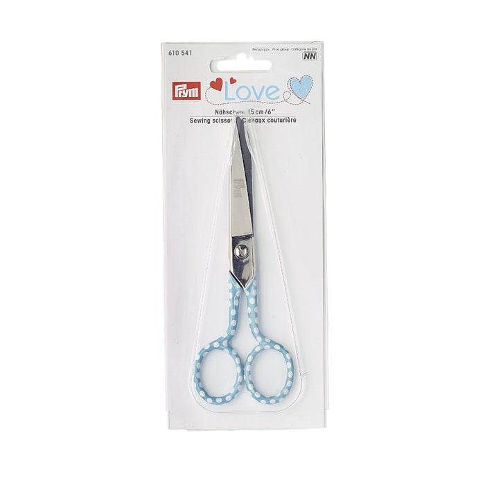 Prym dressmaking scissors in packaging on a white background