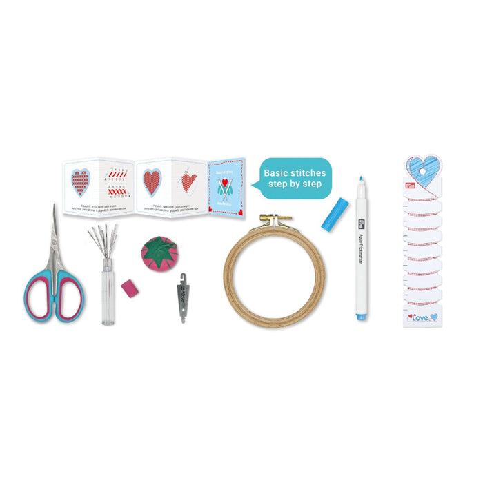 Contents of Prym embroidery starter set