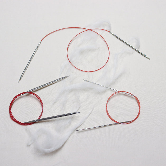 addiNovel lace square fixed circular knitting needles