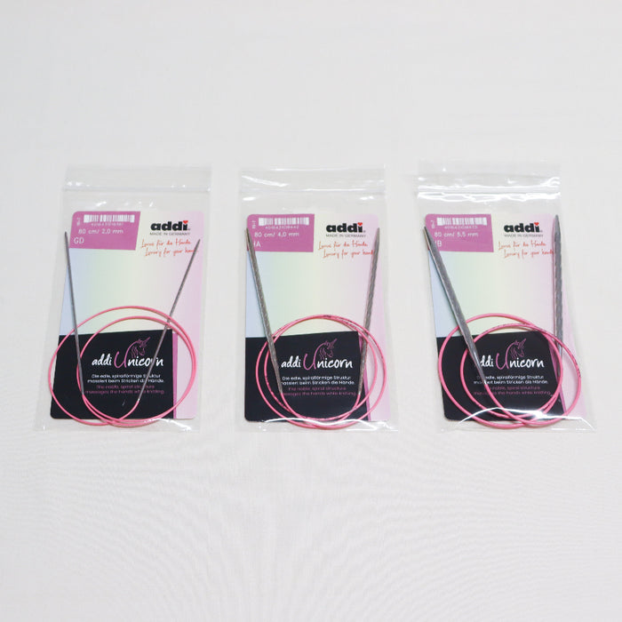 addiUnicorn fixed circular knitting needles