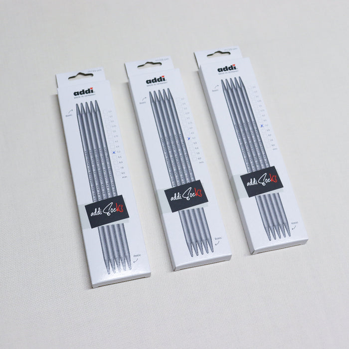 addi sock double pointed knitting needles