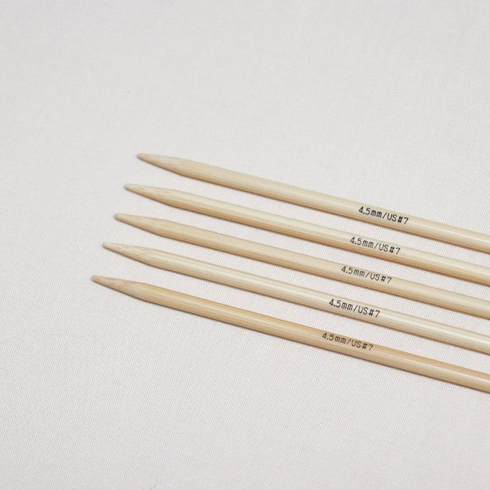 Addi Nature Bamboo Double Pointed Knitting Needles
