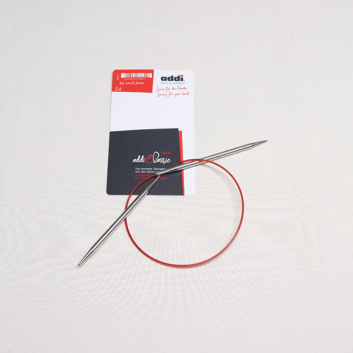addiPremium lace fixed circular knitting needles