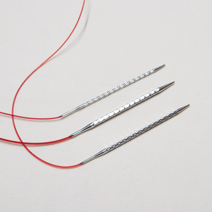 addiNovel lace square fixed circular knitting needles