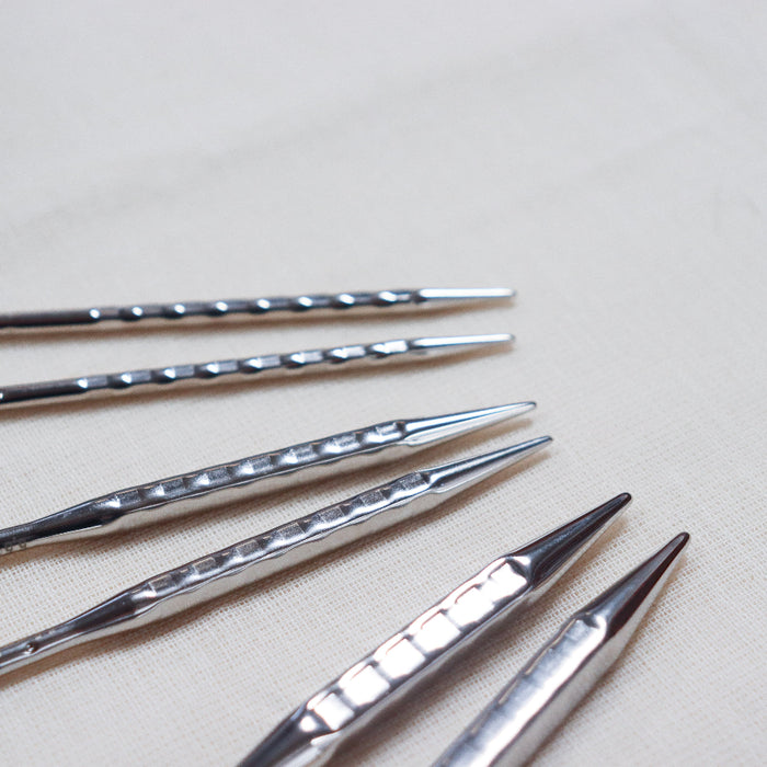 addiClick novel lace short interchangeable circular knitting needle set