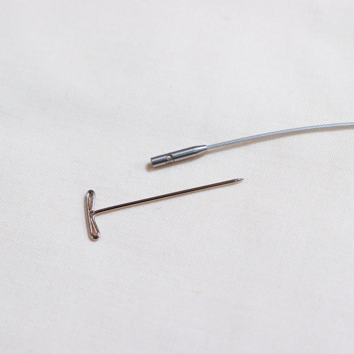 ChiaoGoo SWIV360 interchangeable cable for circular knitting needles.