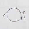 ChiaoGoo SWIV360 interchangeable cable for circular knitting needles.