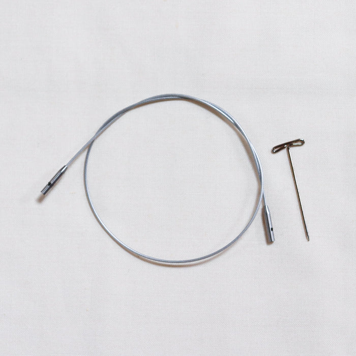 ChiaoGoo SWIV360 interchangeable cable for circular knitting needles.