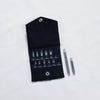 ChiaoGoo Twist Red Lace Shorties interchangeable knitting needle set in mini size.