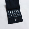 ChiaoGoo Twist Red Lace Shorties interchangeable knitting needle set in mini size.