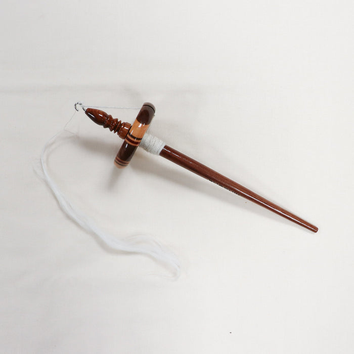Phoenix drop spindle in multiwood