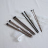 lykke umber straight single point knitting needle set