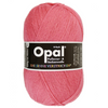 Pink ball of yarn with Opal label on a white background