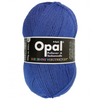 Blue ball of yarn with Opal label on a white background