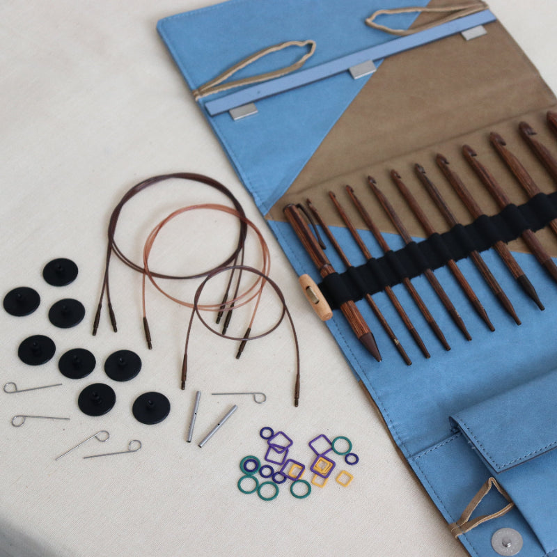 KnitPro Ginger Tunisian Crochet Hook Set– Crafty Llama