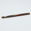 Colorful crochet hook on a white background